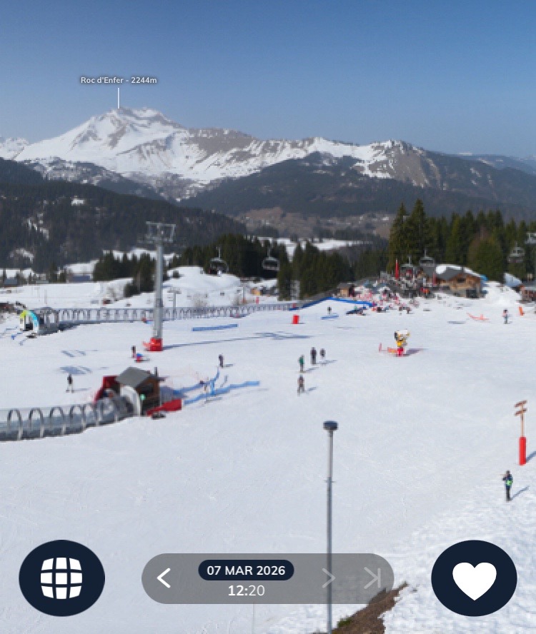 Pléney Morzine webcam live