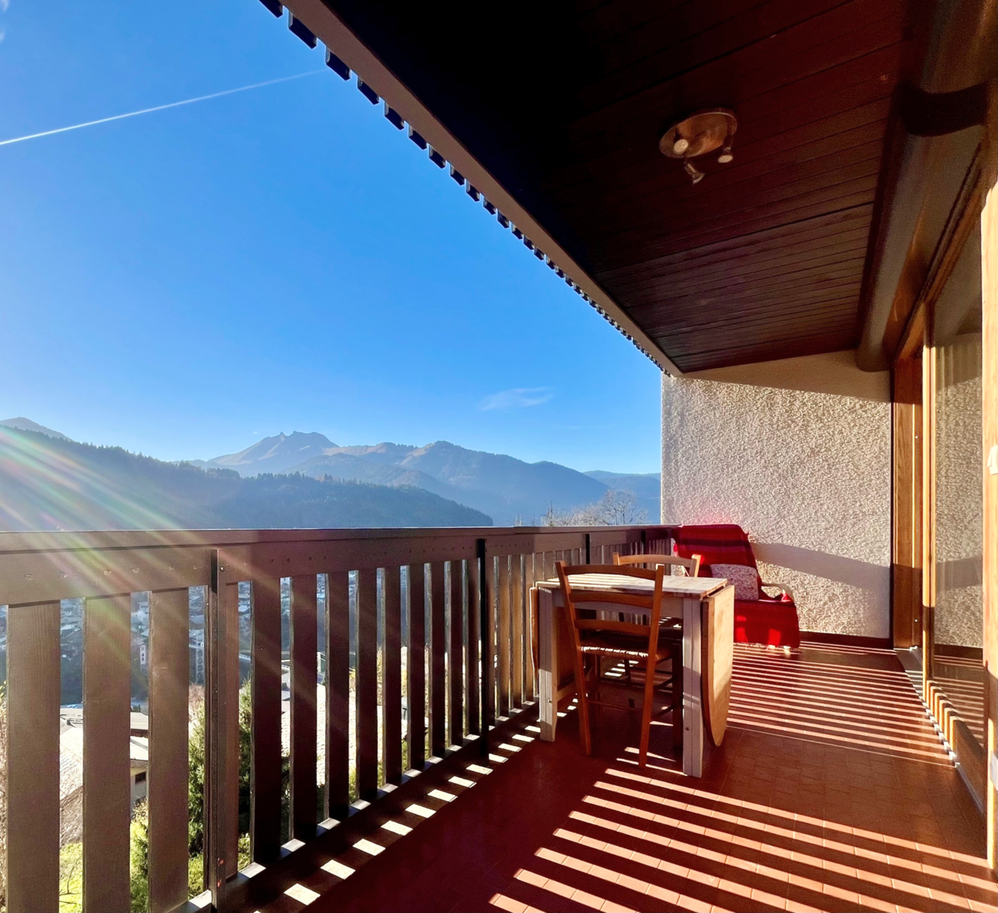 Coin montagne avec lits superposés